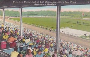 Maryland Hagerstown Dining Deck Club House Hagerstown Race Track
