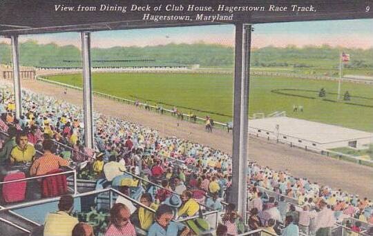 Maryland Hagerstown Dining Deck Club House Hagerstown Race Track