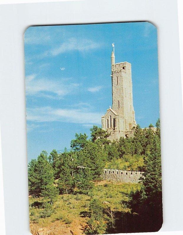 Postcard Vista of Will Rogers' Shrine, Colorado Springs, Colorado