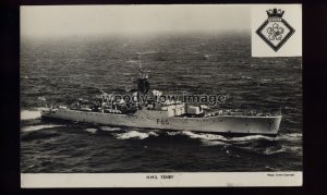 na9193 - Royal Navy Warship - HMS Tenby F65 (Anti-Submarine Frigate) - postcard