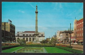 Wisconsin, Racine - Monument Square - [WI-195]