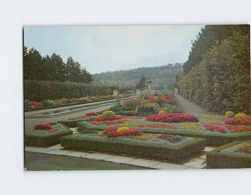 Postcard Gage Park from Main Entrance Hamilton Canada