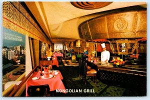 KOWLOON, HONG KONG ~ Hotel Miramar MONGOLIAN GRILL Chef  4x6 Postcard