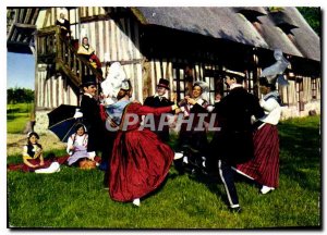 Postcard Modern Folklore France Normandy Dancing in the Dance reopens after t...