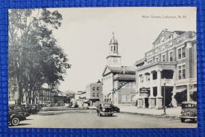 Vtg Main St (Park St) Opera House Hotel Rogers Lebanon New Hampshire Postcard