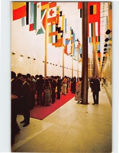 Postcard Hall Of Nations, Kennedy Center, Washington, District of Columbia