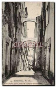 Italia - Italy - Italy - Bordighera - Via di Mezzo - Old Postcard