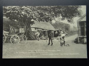 Figheldean VILLAGE BLACKSMITH Under The Spreading Chestnut Tree - Old Postcard