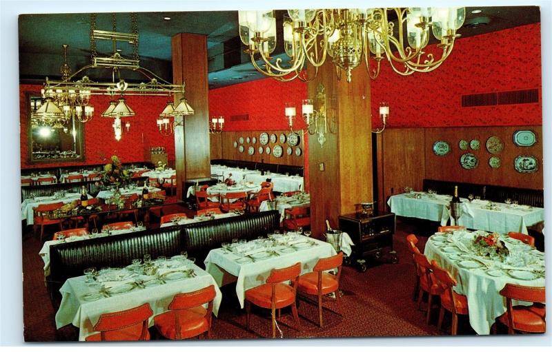 *Paul Young's Restaurant 1120 Connecticut Ave Washington DC Vintage Postcard A61