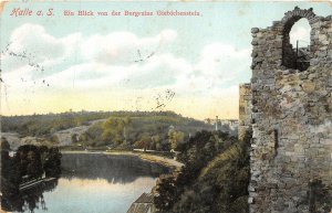 Lot175 halle a s a view from the castle ruins of giebichenstein germany