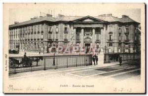 Paris Postcard Old School of Law