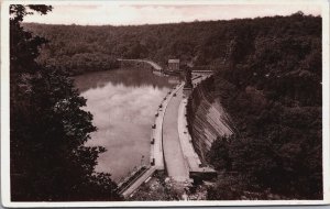 Belgium Liege La Gileppe Le Barrage et le Lac Vintage Postcard C148