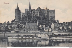 MEISSEN , Saxony , Germany , 1900-10s ; Steamer LEITMERITZ