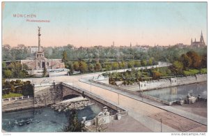 MUNCHEN, Bavaria, Germany, 1900-1910´s; Friedensdankmal