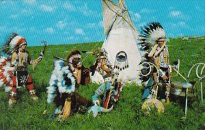 Duel Dance Oto-Ponc Indian Dancers Oklahoma