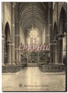 Old Postcard Maredsous Abbey Church