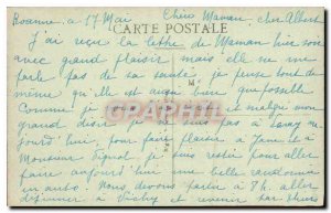 Old Postcard Roanne Walks Popule The Water Jet