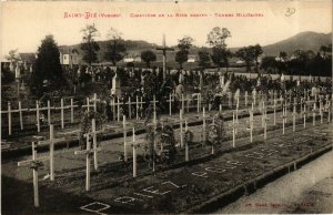 CPA St-DIÉ - Cimetiere de la Rive droite - Tombes Militaires (657438)