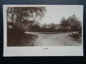 Leicestershire HARBY near Stathern Lane & School Lane c1914 RP Postcard by Towne