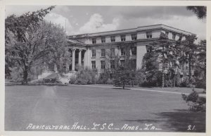 Iowa Ames Agricultural Hall Iowa State College 1952 Real Photo