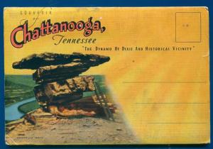 Chattanooga Tennessee tn old postcard folder #6