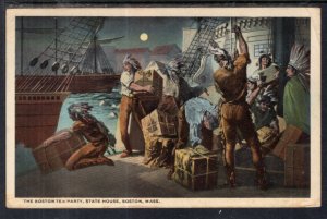 The Boston Tea Party,State House,Boston,MA