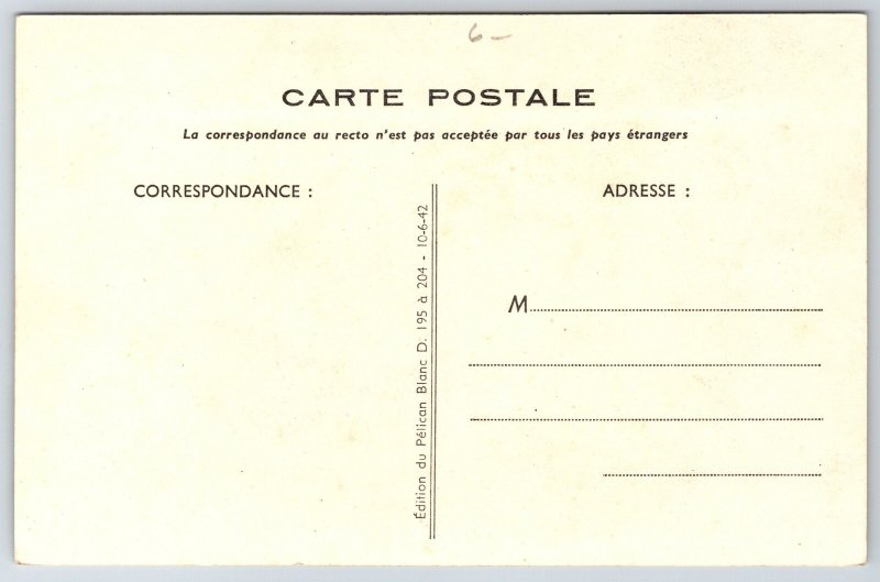 French A/S J Duche~ART DECO~Cyrano et Roxane~Speaks For Another~c1940s