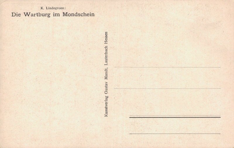 Germany - Die Wartburg im Mondschein 04.47