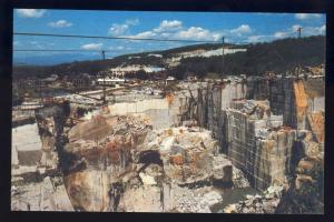 Beautiful Barre, Vermont/VT Postcard, Rock Of Ages Quarry