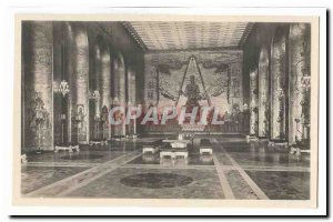 Sweden Stockholm City Hall Postcard Modern Banquet Room Golden Hall with mosa...
