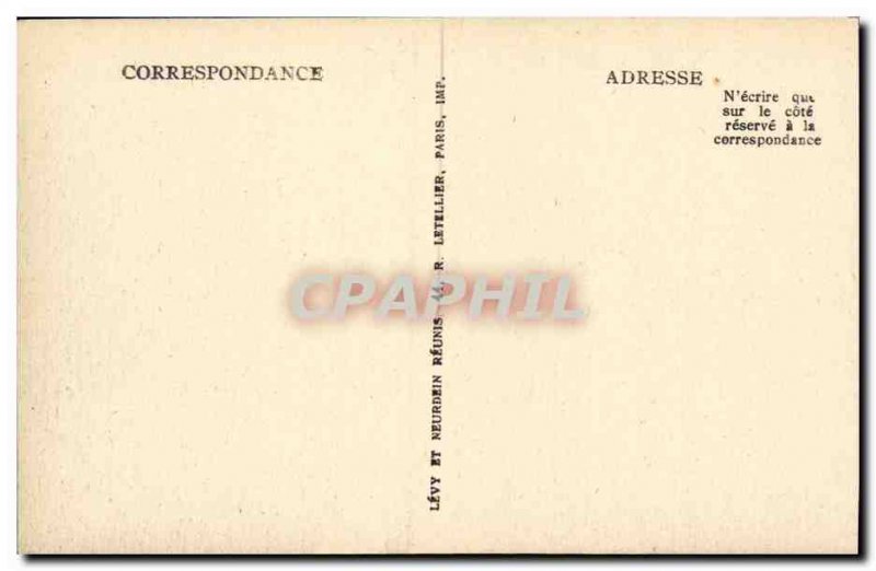 Postcard Old Saint Malo Vue Generale