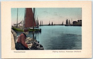 M-55304 Fishing harbor Volendam Netherlands