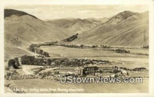Real Photo - Penny Mountain - Sun Valley, Idaho ID