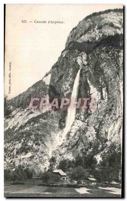 Old Postcard Cascade d & # 39Arpenaz