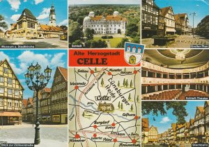 CELLE. MultiView, Germany - Vintage POSTCARD