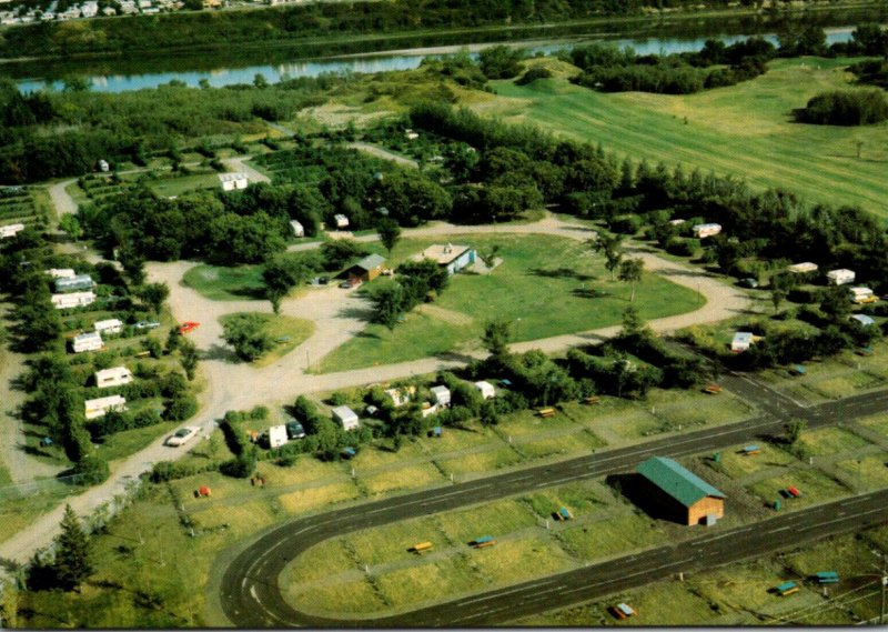 Canada Saskatoon Aerial View Gordon Howe Campsite