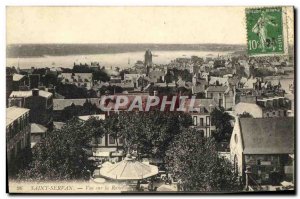 Old Postcard Saint Servan View Rance