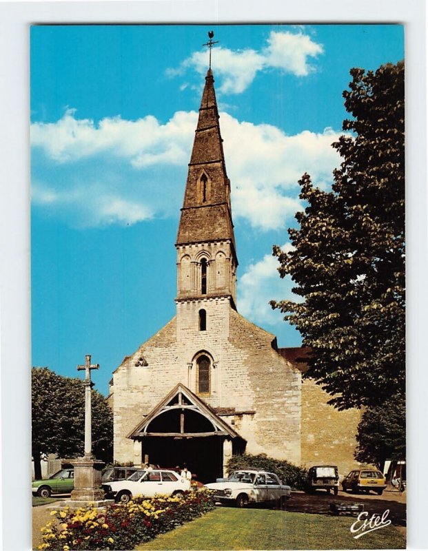 Postcard L'église Saint-Nicolas, Beaune, France