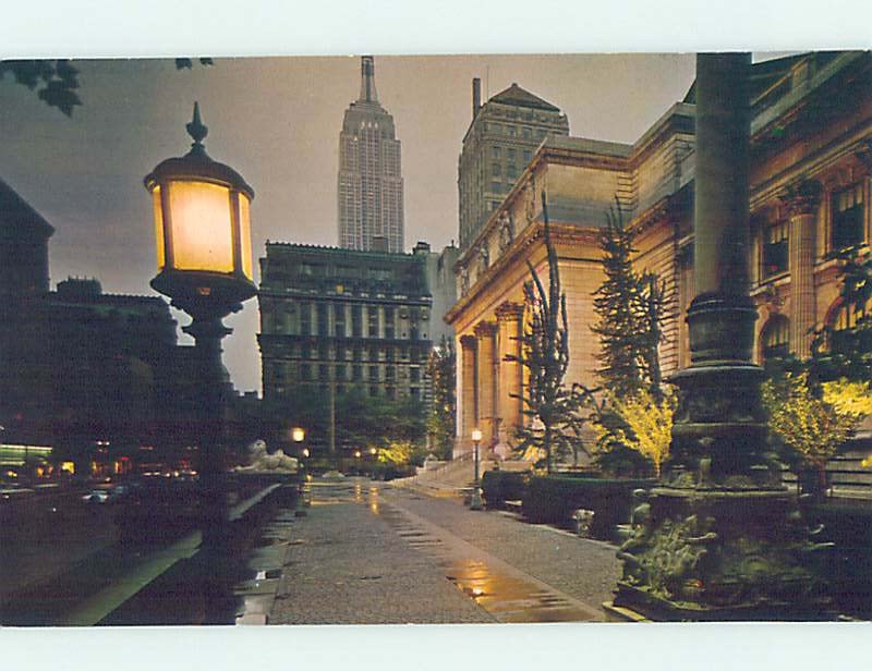 Pre-1980 LIBRARY SCENE New York City NY AF1512