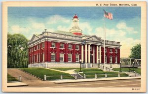 Postcard - United States Post Office - Marietta, Ohio