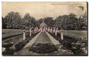 Old Postcard Cbateau De Chantilly L & # 39lle d & # 39Amour