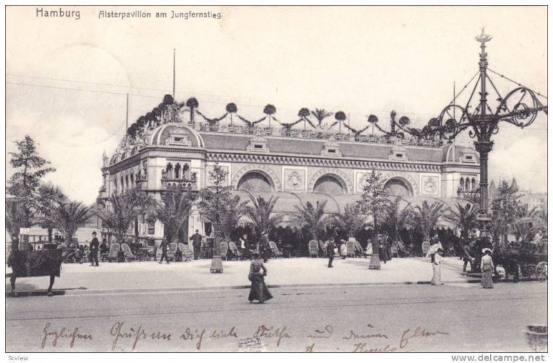 Alsterpavillon Am Jungfernstieg, Hamburg, Germany, 1900-1910s