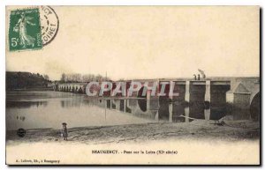 Postcard Beaugency Old Bridge on the Loire XI century