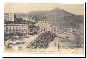 Algeria Oran Old Postcard Jebel Mourdjadjo shooting Parkway Letang