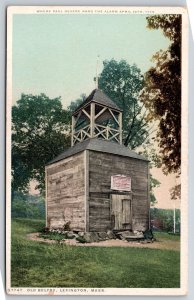 Detroit Pub~Lexington Massachusetts~Old Belfry Colonial Bldg~Vintage Postcard