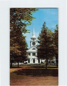 Postcard The Congregational Church, Amherst, New Hampshire