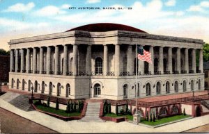 Georgia Macon City Auditorium