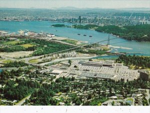 Canada Vancouver Lions Gate Bridge Stanley Park and Harbour