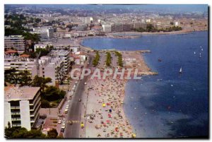 Modern Postcard Antibes Aerial view