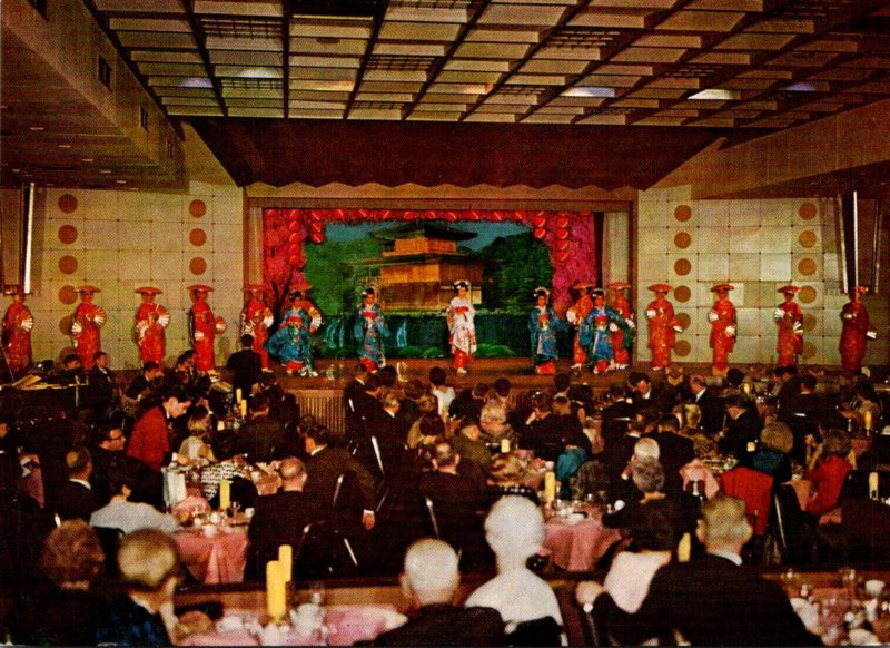 Japan Tokyo Imprial Hotel Theatre Restaurant 1970